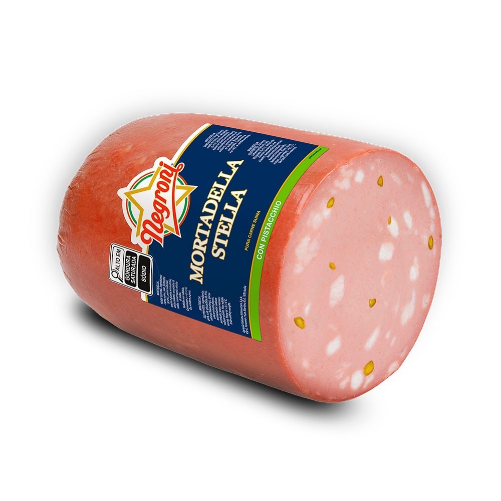 Mortadela com Pistache Stella 15,0kg IGP - Granarolo