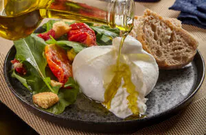 Burrata D’Or com Tomates e Azeite Esporão
