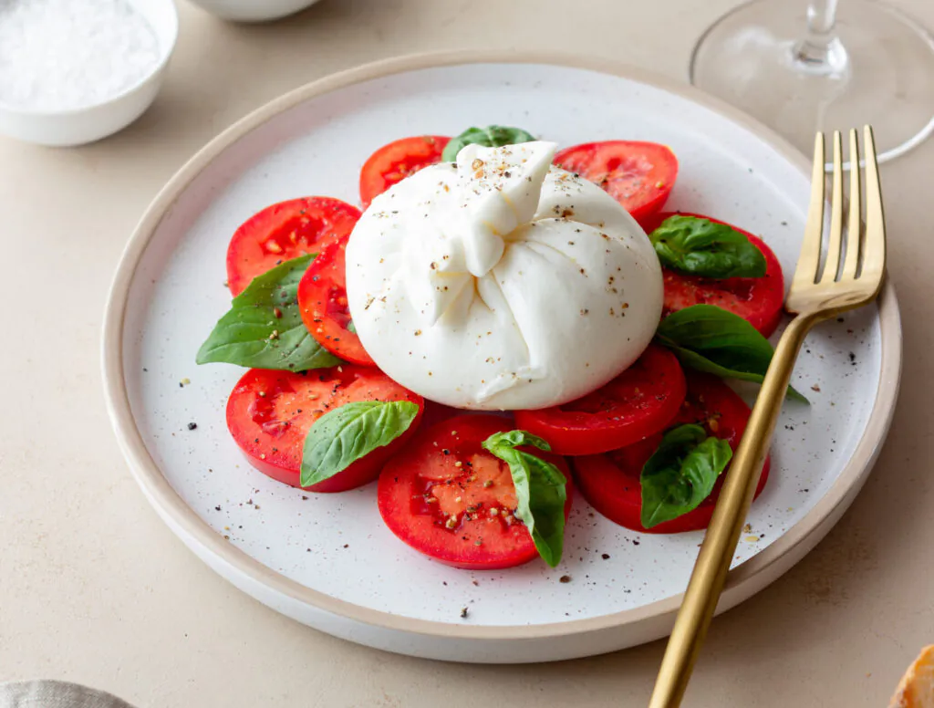 Como usar burrata no cardápio